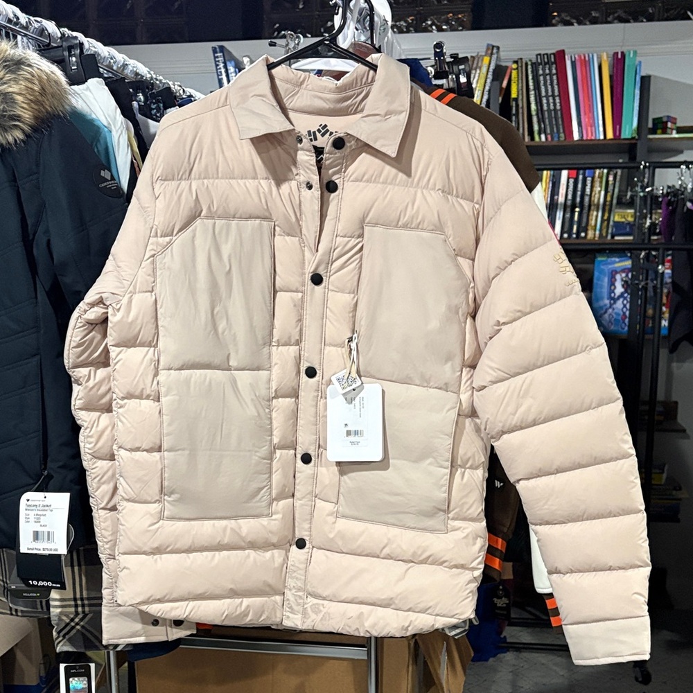 Obermeyer Women's Light Beige Ski Jacket